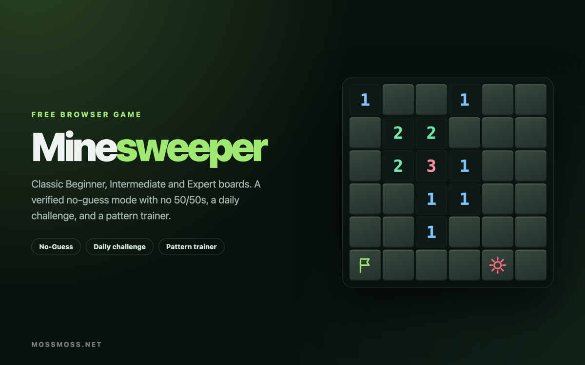 Minesweeper game preview